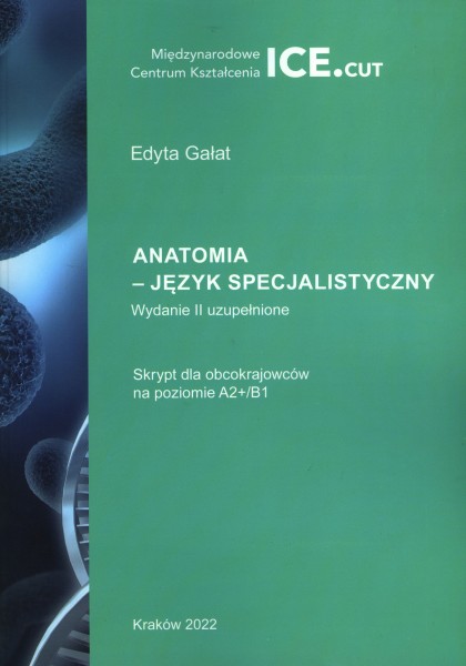 Anatomia - język specjalistyczny. Wydanie II uzupełnione